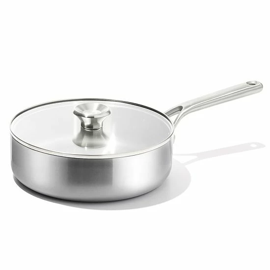 OXO Mira 3-Ply Stainless Steel 3.25-qt. Sauté Pan With Lid