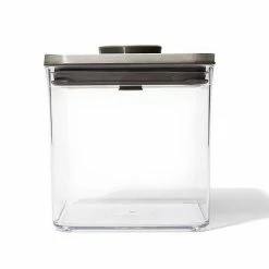 OXO SteeL POP 2.8-qt. Short Square Food Storage Container