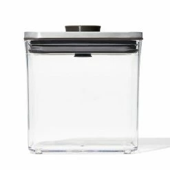 OXO SteeL POP 1.7-qt. Short Rectangle Food Storage Container