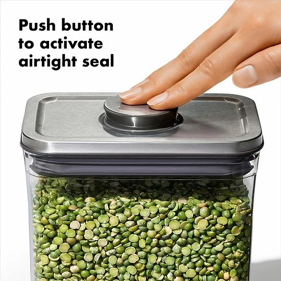 OXO SteeL POP .2-qt. Mini Square Food Storage Container - Image 6