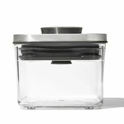 OXO SteeL POP .4-qt. Small Square Food Storage Container
