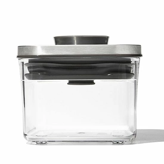 OXO SteeL POP .4-qt. Small Square Food Storage Container