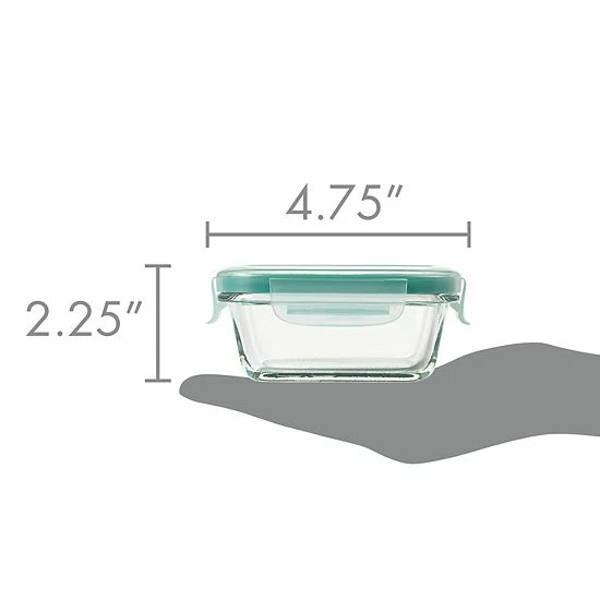 OXO Good Grips 4-oz. Smart Seal Glass Container - Image 3