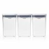 OXO 3-pc. Small Square Short POP Container Set