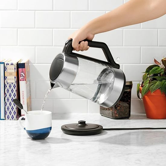 OXO Cordless Glass Electric Kettle - Image 5
