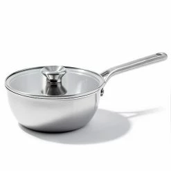 OXO Mira Tri-Ply Stainless Steel 2.5-qt. Chef's Pan With Lid