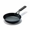 OXO Obsidian Pre-Seasoned Carbon Steel 8-in. Non-Stick Frypan Skillet With Removable Silicone Handle Holder